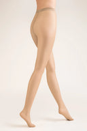 Rajstopy Gabriella Exclusive 15 den gładkie w kolorze sable, rozmiar 2 #extras_sable