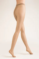 Rajstopy Gabriella Exclusive 15 den gładkie w kolorze beige, rozmiar 2 #extras_beige