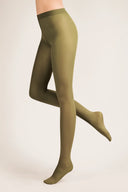 Kryjące rajstopy Gabriella Microfibre 40 den w kolorze khaki, rozmiar 5 #extras_khaki