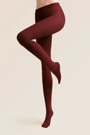 Rajstopy z mikrofibry Gabriella Microfibre 100 den w kolorze bordo, rozmiar 2 #extras_bordo