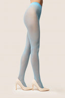 Rajstopy Gabriella Doris w drobny kwiatowy wzór, kolor blue, rozmiar 2 #extras_blue