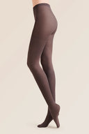 Rajstopy Melange 50 den z mikrofibry w kolorze melange chocco, rozmiar 2 #extras_melange chocco
