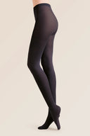 Rajstopy Melange 50 den z mikrofibry w kolorze melange nero, rozmiar 2 #extras_melange nero