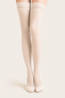 Pończochy samonośne Gabriella Calze Lux 20 den z koronką w kolorze bianco, rozmiar 1/2 #extras_bianco