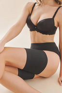 Satynowa opaska na uda Gabriella przeciw otarciom w kolorze nero, rozmiar 3/4 #extras_nero