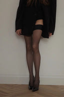 Pończochy Gabriella Sablewska Perfect Matt w kolorze czarnym, rozmiar 1/2 #extras_black