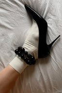 Skarpetki prążkowane Sablewska Perfect Matt w kolorze off white rozmiar 35/38 #extras_off white