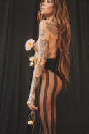Rajstopy w paski Sablewska Perfect Matt