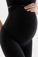 Bezszwowe legginsy ciążowe Mama