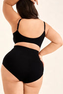 Gabriella Light Shape Briefs – figi modelujące z szeroką gumką w kolorze czarnym, rozmiar M/L #extras_black
