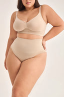 Brazyliany Gabriella Light Shape z szeroką gumą w kolorze natural, rozmiar S/M #extras_natural