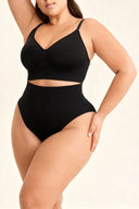 Brazyliany Gabriella Light Shape z szeroką gumą w kolorze czarnym, rozmiar S/M #extras_black