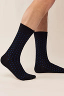 Skarpetki Gabriella SK033 w kolorze nero/cobalt rozmiar 39/42 #extras_nero/cobalt