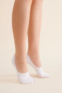 Skarpetki stopki Gabriella SW016 z sylikonowym paskiem w kolorze białym, rozmiar 35/38 #extras_bianco