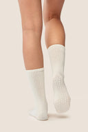 Sportowe skarpetki damskie Gabriella SW084 z antypoślizgową podeszwą w kolorze cream, rozmiar 35/38 #extras_cream