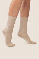 Gabriella SW090 klasyczne długie skarpetki damskie w kolorze beige rozmiar 35/38 #extras_beige