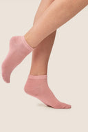 Skarpetki Gabriella SW094 klasyczne krótkie damskie przed kostkę w kolorze brzoskwiniowym rozmiar 35/38 #extras_peach
