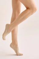 Damskie skarpetki stopki Gabriella SW099 z bambusowej dzianiny w kolorze latte, rozmiar 35/38 #extras_latte