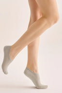 Damskie skarpetki stopki Gabriella SW099 z bambusowej dzianiny w kolorze grey, rozmiar 35/38 #extras_grey
