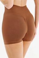 Modelujące szorty damskie Seamless Short Shape Gabriella w kolorze mocca rozmiar S/M #extras_mocca