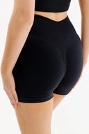 Bezszwowe szorty modelujące Gabriella Seamless Short Shape Rib w kolorze czarnym, rozmiar S/M #extras_black
