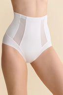 Majtki modelujące Gabriella BM037 z podwyższonym stanem w kolorze białym, rozmiar S/M #extras_bianco
