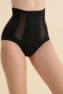 Majtki modelujące Gabriella BM037 z podwyższonym stanem w kolorze czarnym, rozmiar S/M #extras_nero