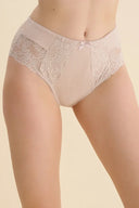 Koronkowe majtki Gabriella BM043 z bawełną w kolorze beige, rozmiar M #extras_beige