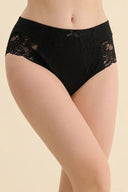 Koronkowe majtki Gabriella BM043 z bawełną w kolorze nero, rozmiar M #extras_nero