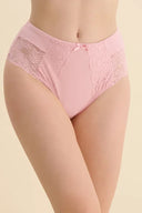 Koronkowe majtki Gabriella BM043 z bawełną w kolorze rose, rozmiar M #extras_rose