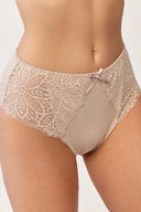 Bawełniane majtki Gabriella BM048 z koronkowymi detalami w kolorze beige, rozmiar S/M #extras_beige