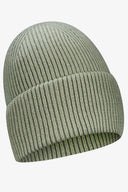 Czapka zimowa damska Carita Lurex w kolorze sage green z brokatową nitką #extras_sage green