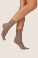 Skarpetki z wełną Gabriella w kolorze beige melange, rozmiar 35/38 #extras_beige melange