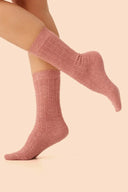 Skarpetki z wełną Gabriella GB011 w kolorze rose, rozmiar 35/38 #extras_rose