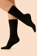Skarpetki z wełną Gabriella GB011 w kolorze czarnym, rozmiar 35/38 #extras_black
