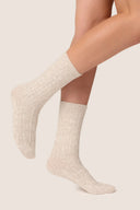 Skarpetki z wełną Gabriella GB013 w kolorze cream melange, rozmiar 35/38 #extras_cream melange