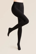 Bawełniane rajstopy Gabriella Cotton 250 den w kolorze nero, rozmiar 2 #extras_nero