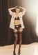 Bas / Érotique - Gabriella - Bas jarretière Garter Set Shadow 20 den 2