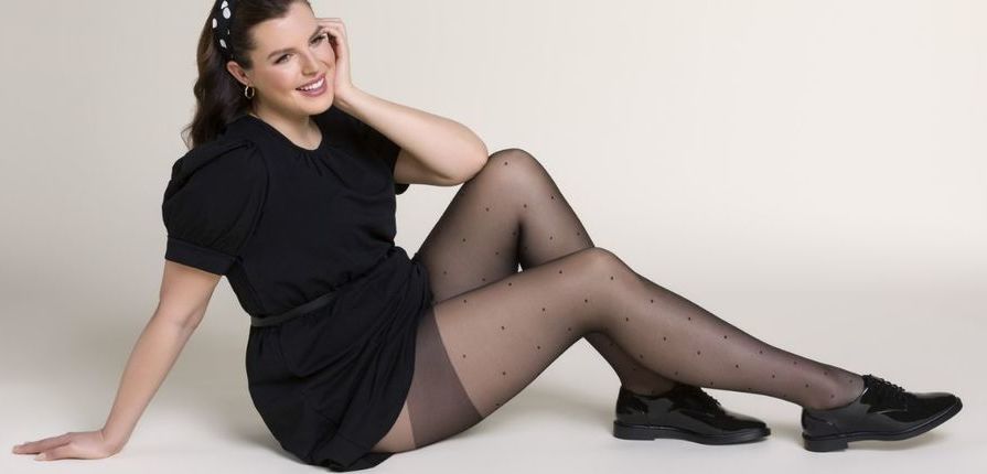 Bestsellerowe rajstopy Plus Size Gabriella