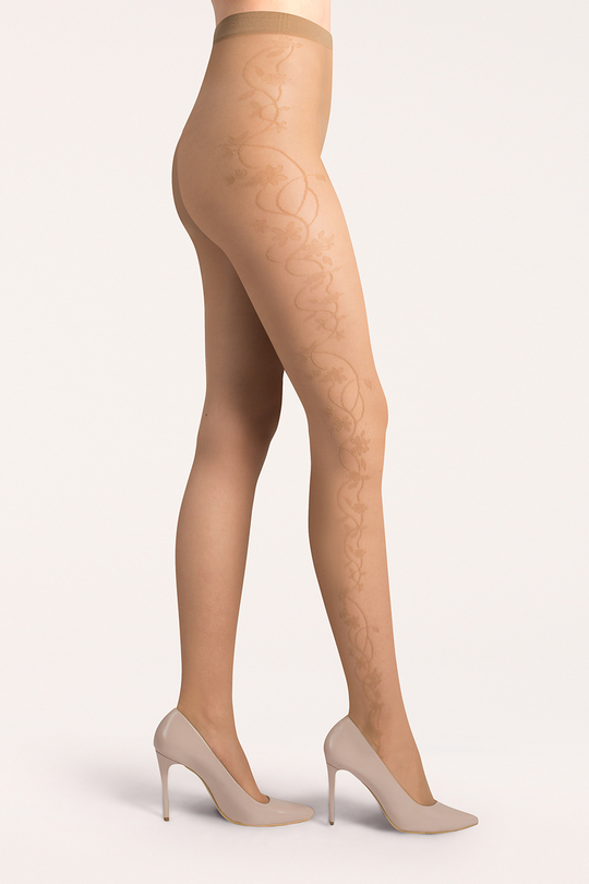 Collants / TENDANCE / Fines Fantaisie - Gabriella - Collant Flora 20 den