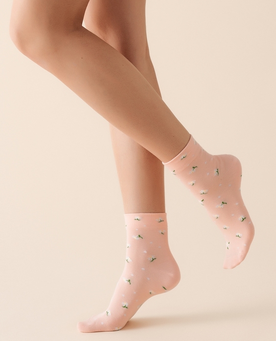Socks / Patterned - Gabriella - Cotton Socks SD/001 