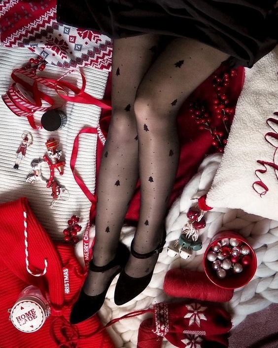 Tights / Fashion / For Christmas - Gabriella - Tights Christmas 