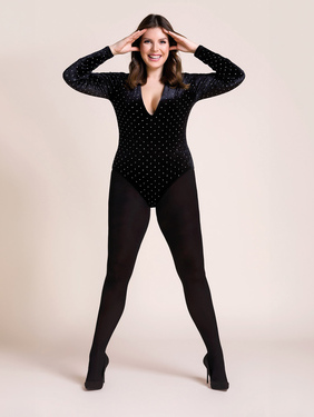 Plus Size - Gabriella - Tights Microfibre Plus Size 60 den