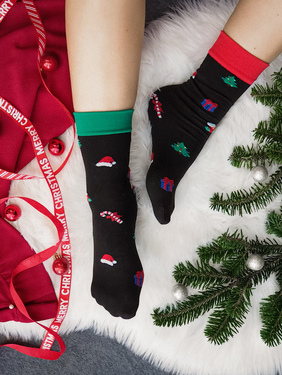 Tights / Fashion / For Christmas - Gabriella - Socks Christmas 60 den