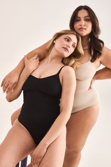 body wyszczuplające na ramiączkach 