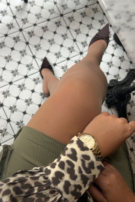 gładkie rajstopy klasyczne cieliste