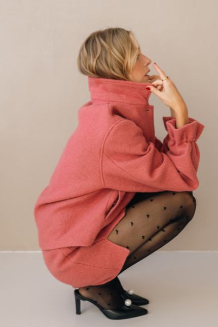 gładkie rajstopy w serduszka