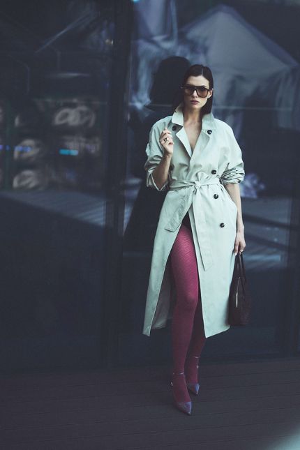 bordowe rajstopy kryjące