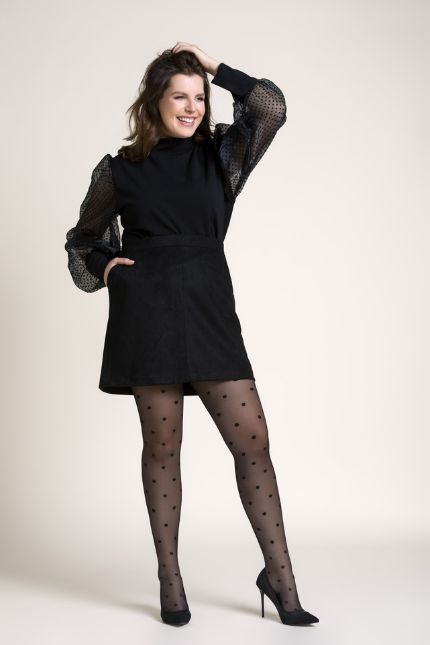 cienkie rajstopy klasyczne plus size